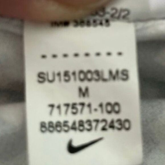 Nike Dri-Fit Slim Fit Racer Back Tank Top Black White Checkered Print Athletic - Picture 8 of 8